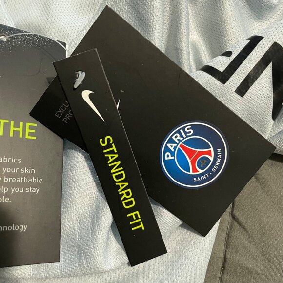 NEW Nike Kylian Mbappe Paris Saint-Germain 2018/2019 Away Jersey Size L - Picture 5 of 9